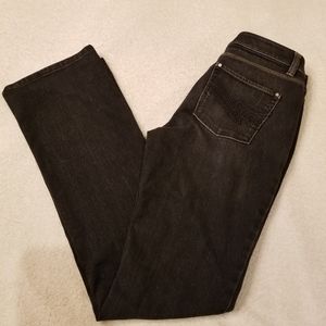 3/$20 WHITE HOUSE BLACK MARKET BLACK DENIM JEAN 4R